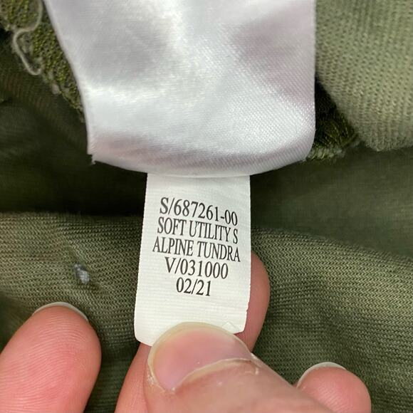 Old Navy Olive Green Soft Utility Alpine Tundra Paper Bag Shorts Womens XSmall - Picture 13 of 14